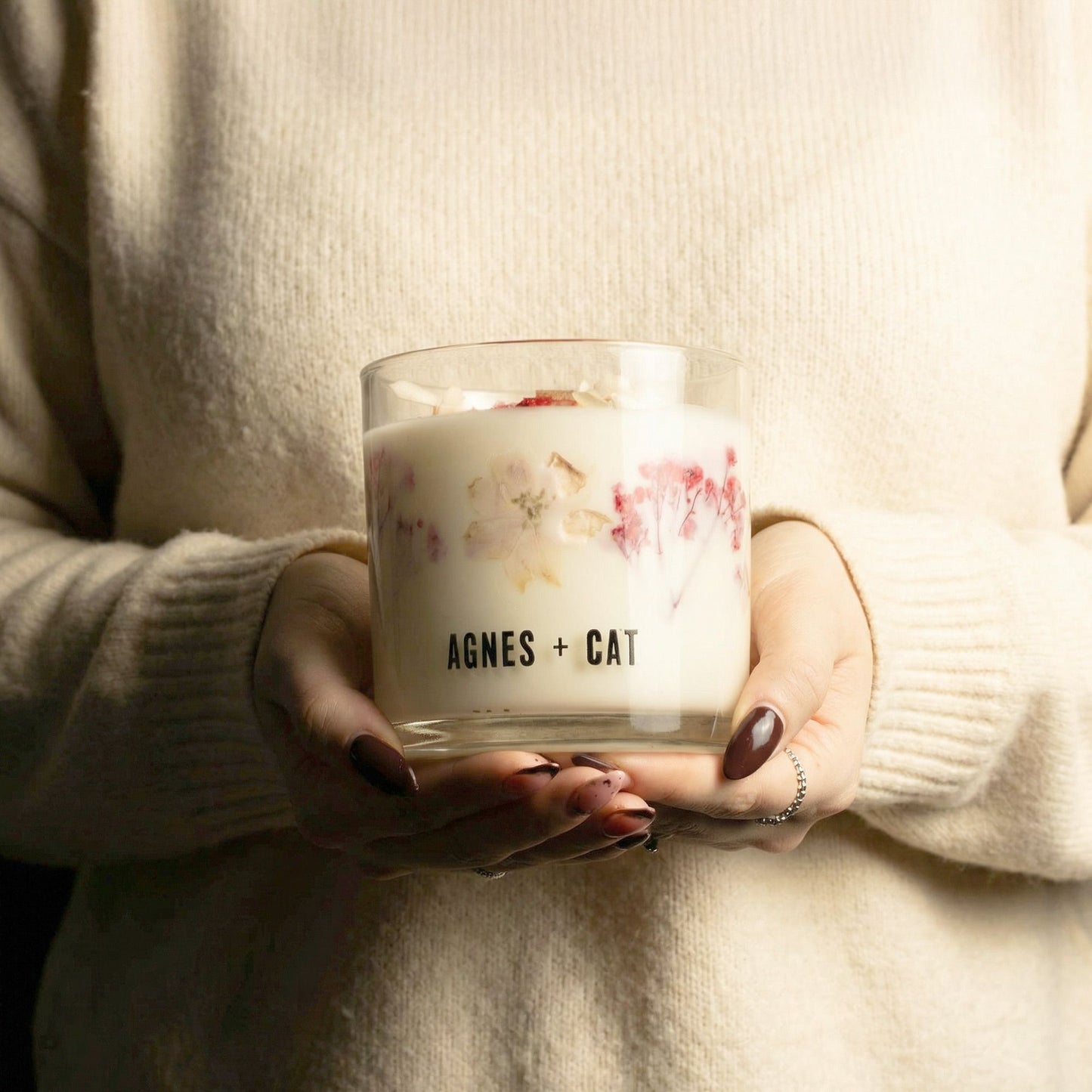 Agnes + Cat Botanical Soy Wax Candle - Rydal Oudh