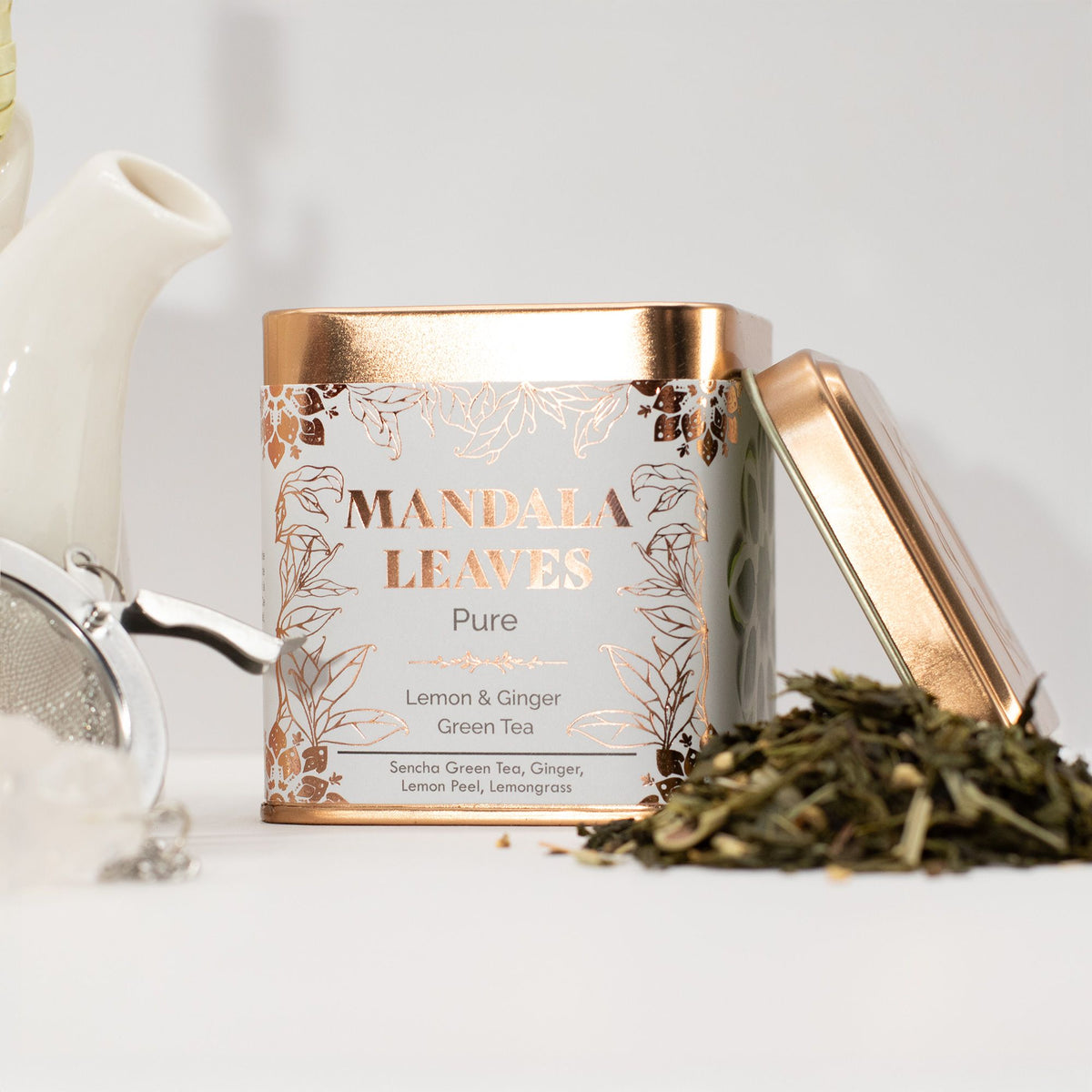 Classic Green Tea with Lemon and Ginger-50g